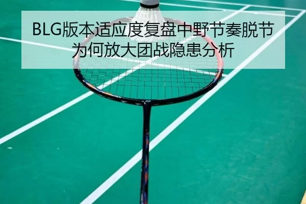 BLG版本适应度复盘中野节奏脱节为何放大团战隐患分析
